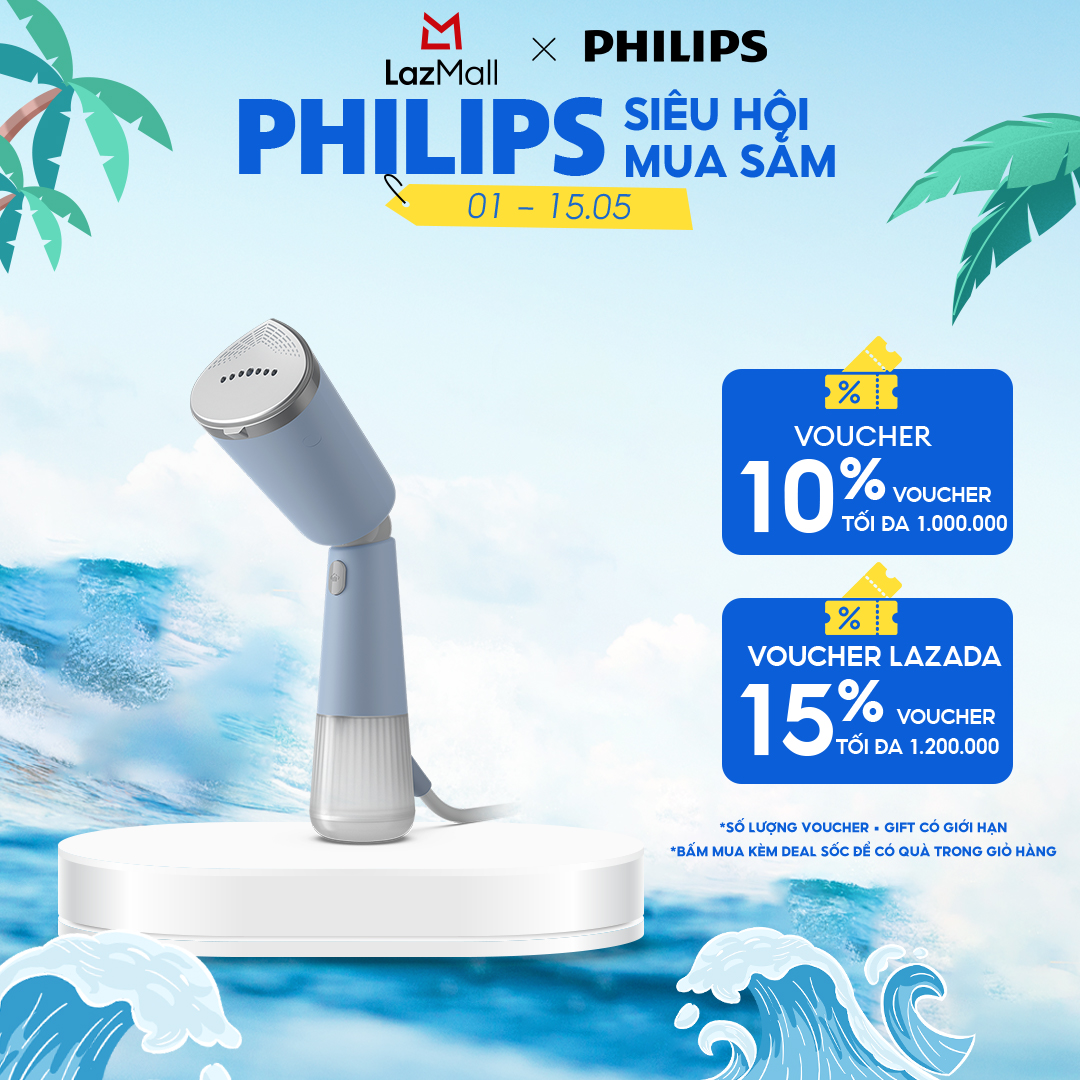 Bàn Ủi Hơi Nước Cầm Tay Philips STH5020/20 |1400W - Hàng Chính Hãng