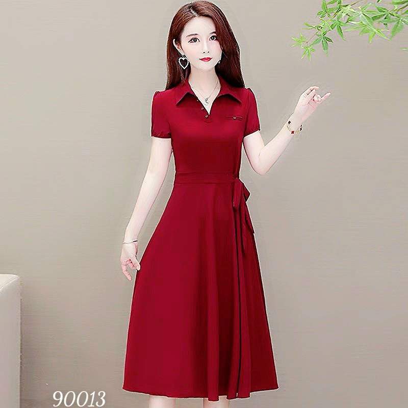 Váy đầm trung niên nữ suông mẫu hot 2022 có size lớn