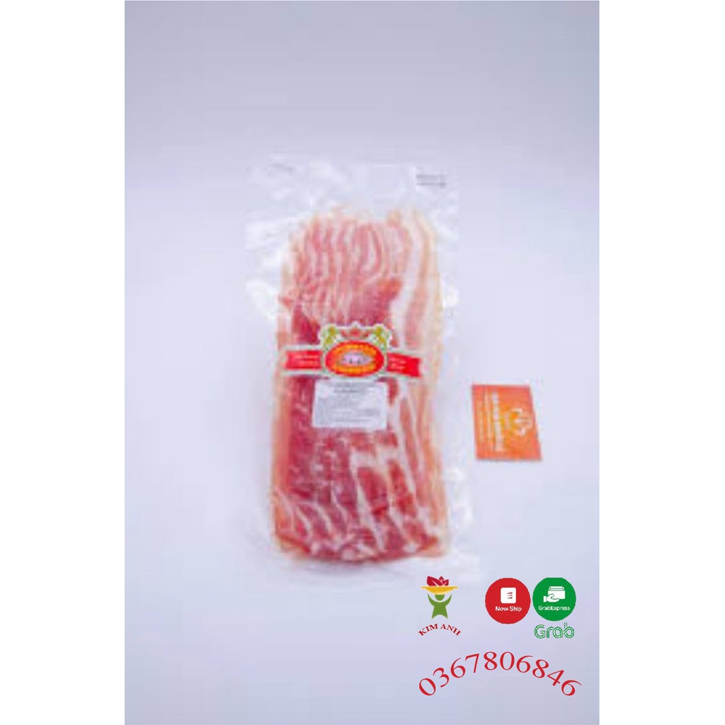 Ba rọi xông khói - Ba chỉ xông khói - Bacon - Nipponham Con heo vàng