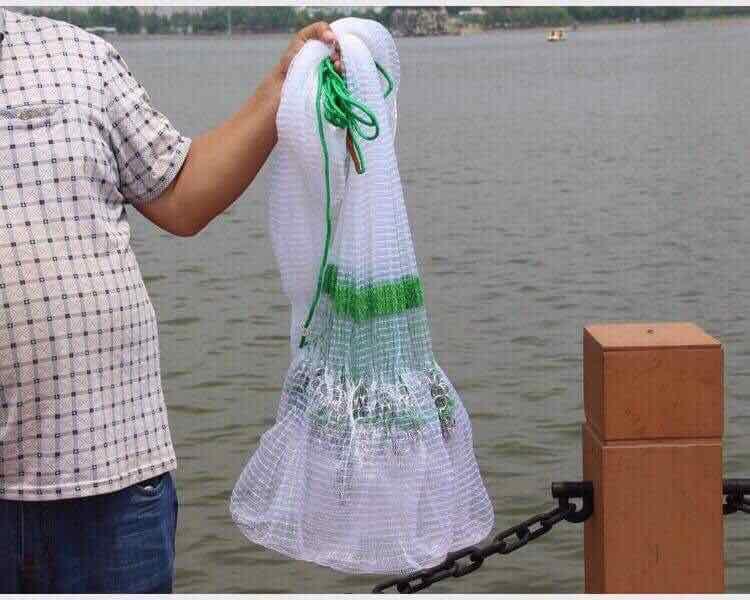 Chài cá,chài Cước Xích cao 3 mét nặng 4.5 kg