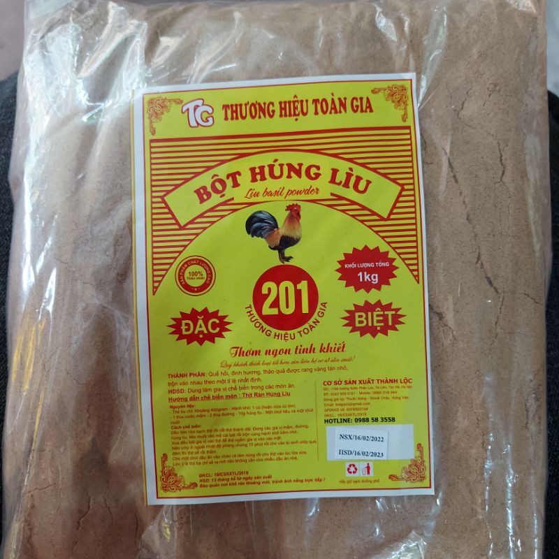 bột húng lìu toàn gia _ húng lìu gói 1kg. 2