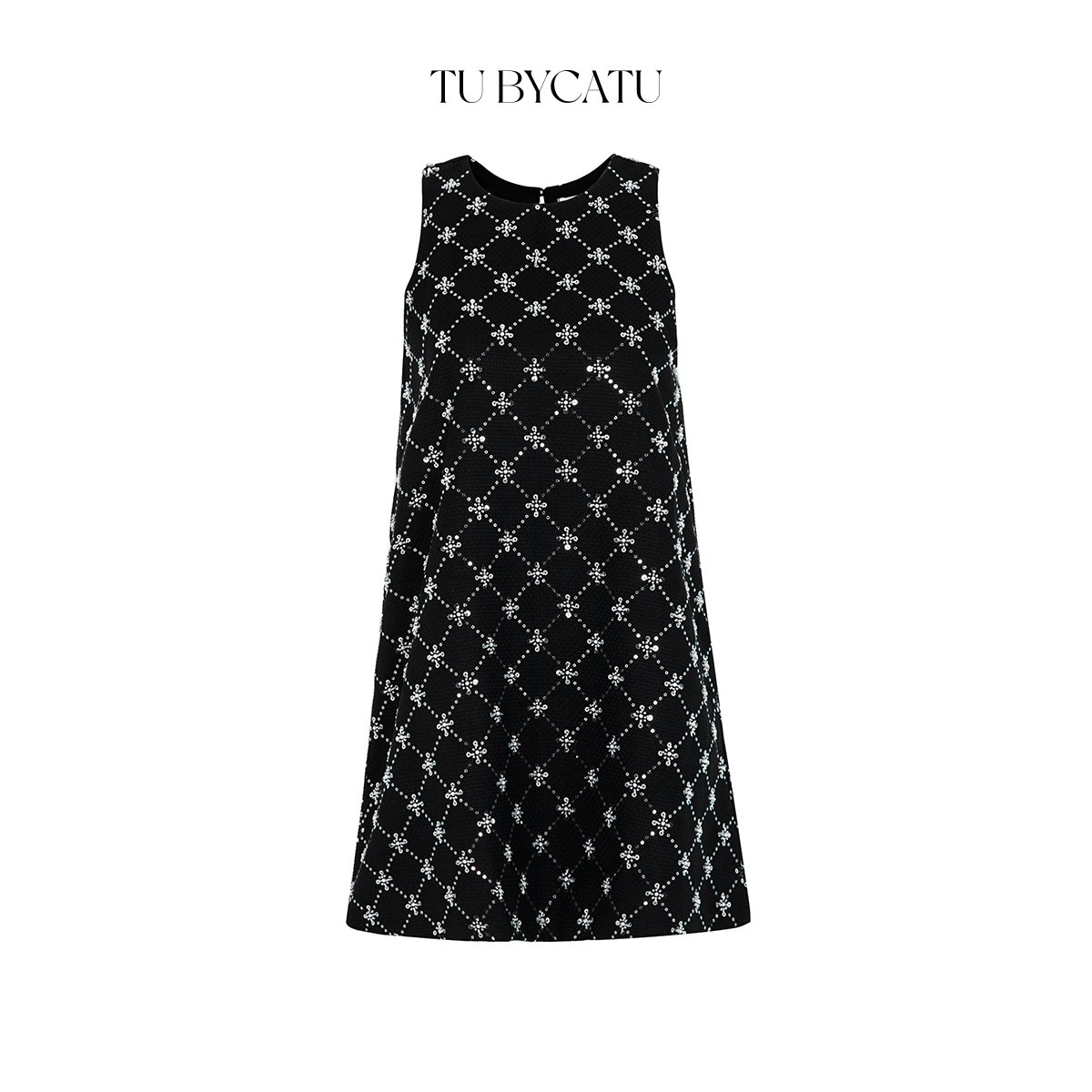 Tubycatu | đầm sát nách yuri black dress