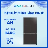 [GIAO TẠI HCM] Tủ lạnh Hitachi Inverter 569 lít R-WB640VGV0(GMG) - Hệ thống quạt kép làm lạnh nhanh - Ngăn chuyển đổi đa năng - Chức năng làm đá tự động