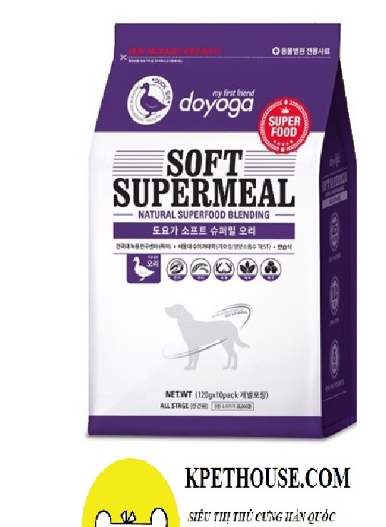 Thức ăn hạt mềm cho chó Doyoga Soft SuperMeal