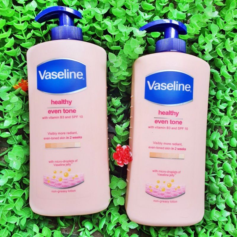 Sữa Dưỡng Thể Vaseline Healthy Even Tone, Dưỡng Trắng Da Toàn Thân 400ml.