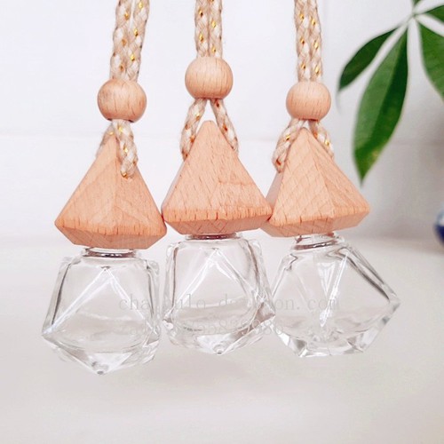 Vỏ lọ tinh dầu treo xe ô tô 10ml - Chất liệu thủy tinh cao cấp