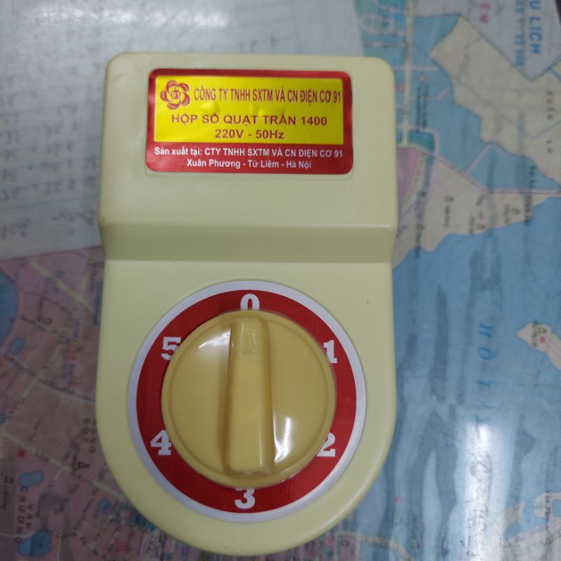 Hộp số quạt trần điện cơ 91