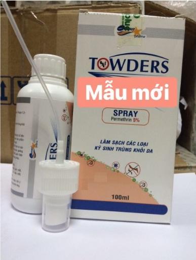 TOWDERS XỊT 100ML.