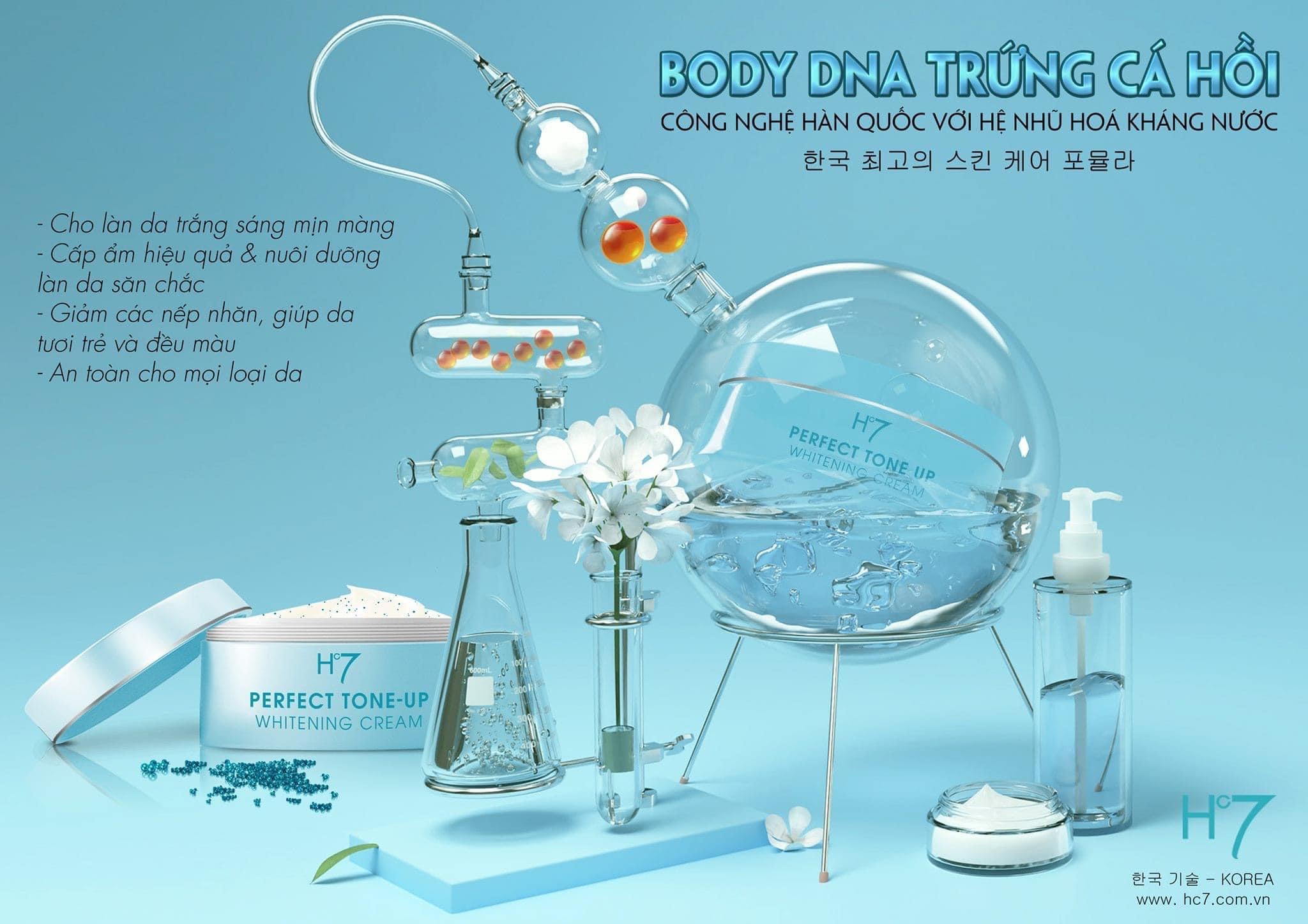 Kem body hc7 trứng cá hồi
