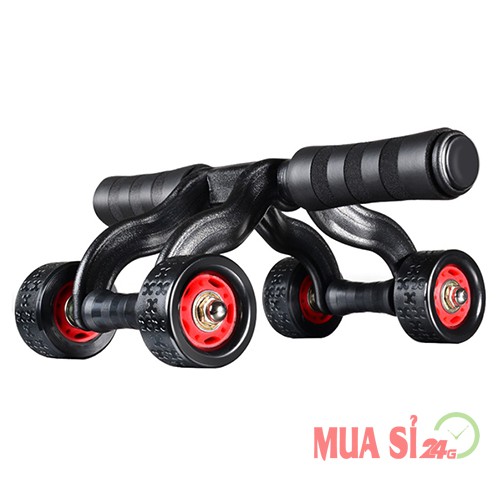 Con lăn tập cơ bụng 4 bánh