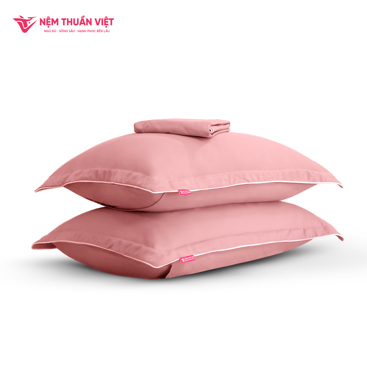 Vỏ Áo gối nằm Thuần Việt - Lụa Tencel Thoáng Mát, Thấm Hút Mồ Hôi Tốt - Họa Tiết Hoa Văn - Đa Dạng Họa Tiết
