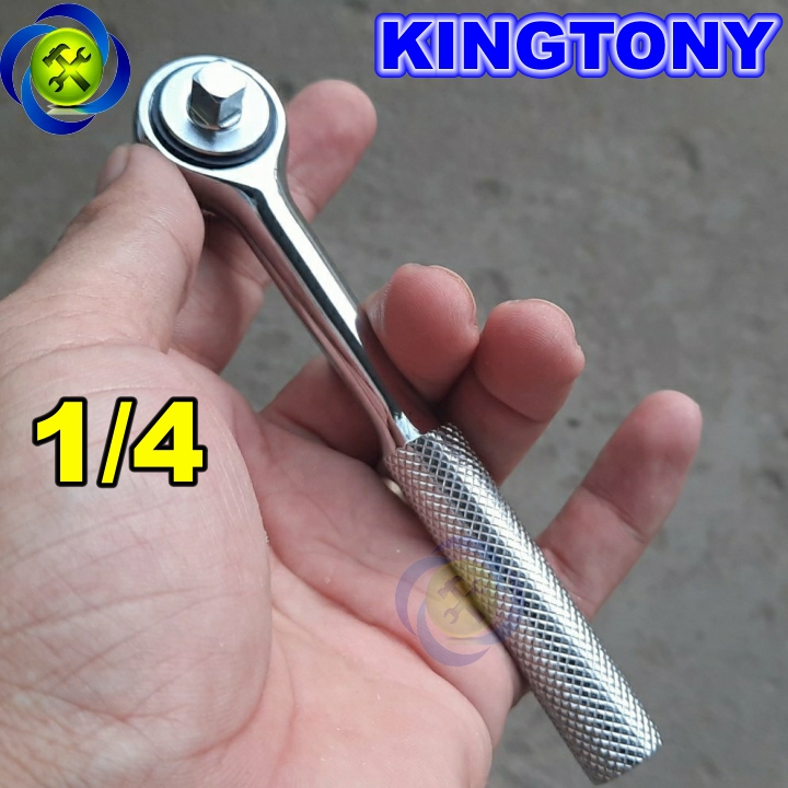 Cần siết tự động 1/4 kingtony 2725-55 đầu tròn dài 135mm