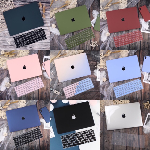 Combo Ốp Bảo Vệ Macbook Pro 13.3 (2012 - 2020 - M1-M2) - Bảo Vệ Macbook Toàn Diện Với Tông Màu Đẹp