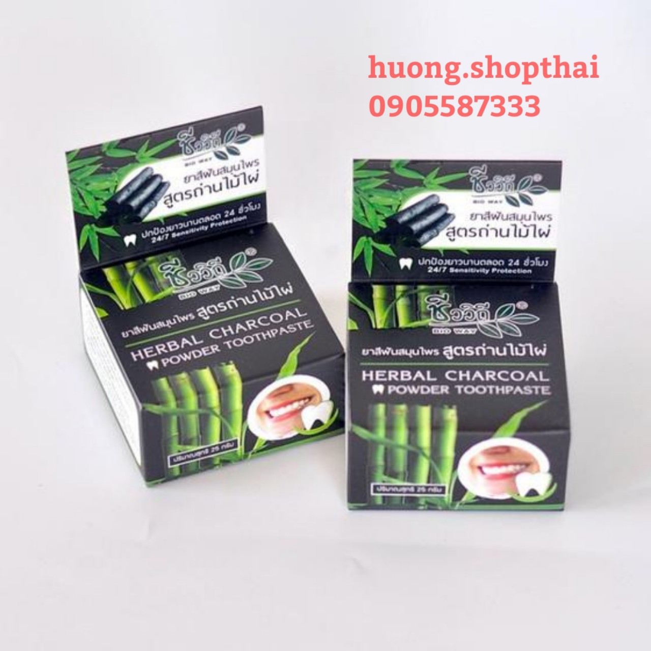 Kem trắng răng than tre Thái Lan