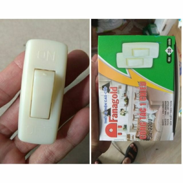 hộp 20 chiếc công tắc quả nhót Fanagold