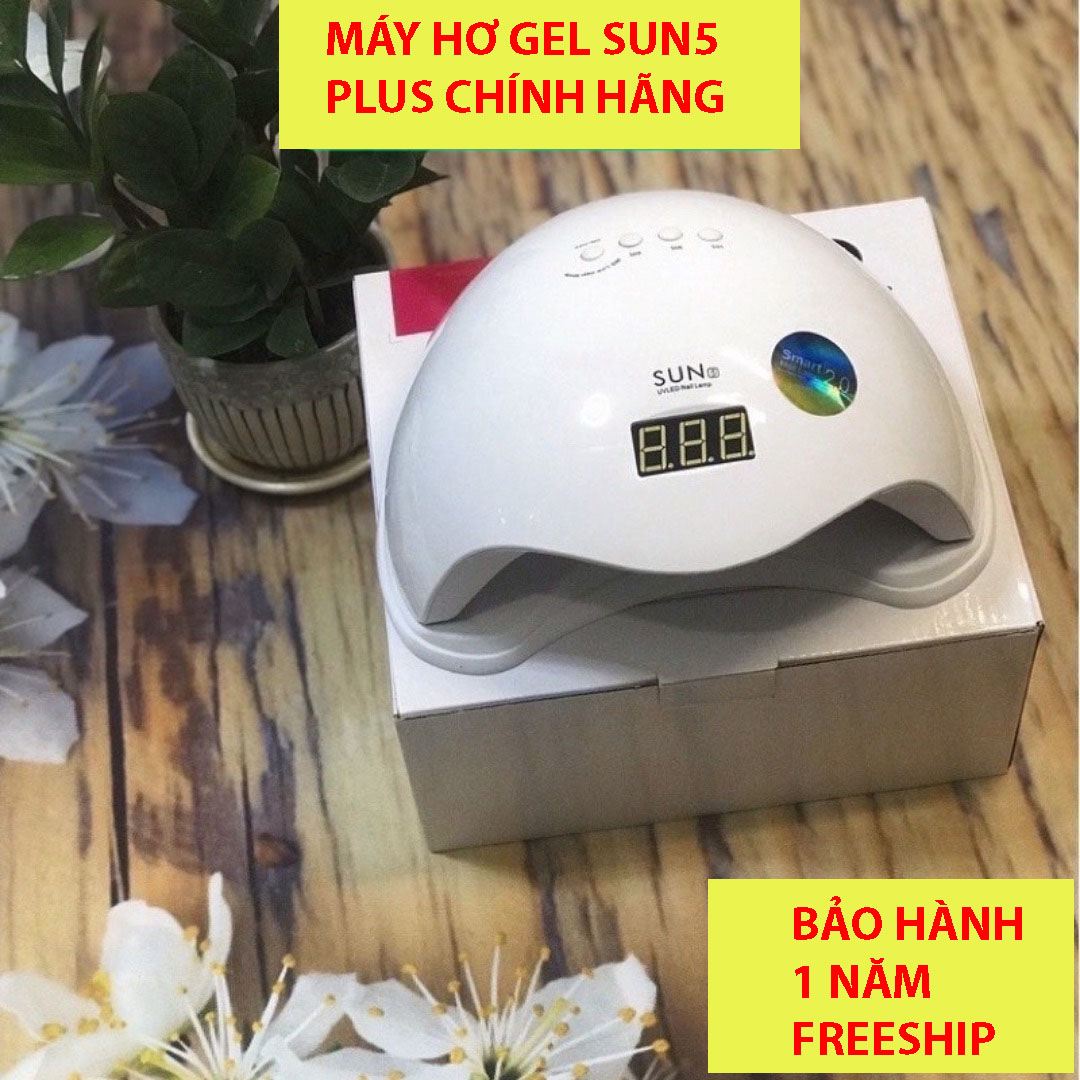 Máy hơ gel sun5 plus 48w, 24 bóng đèn - hàng chính hãng công ty sun uv/led