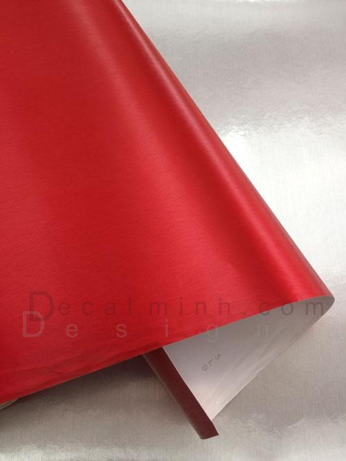 Decal xước đỏ 3d
