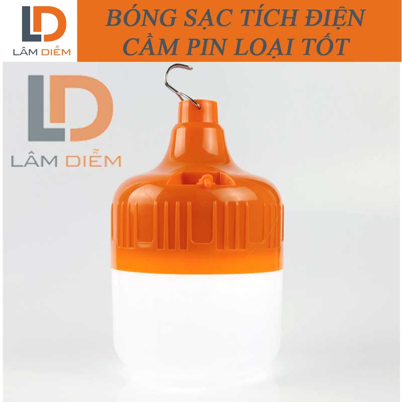 Bóng đèn tích điện siêu sáng kín nước cầm pin loại tốt