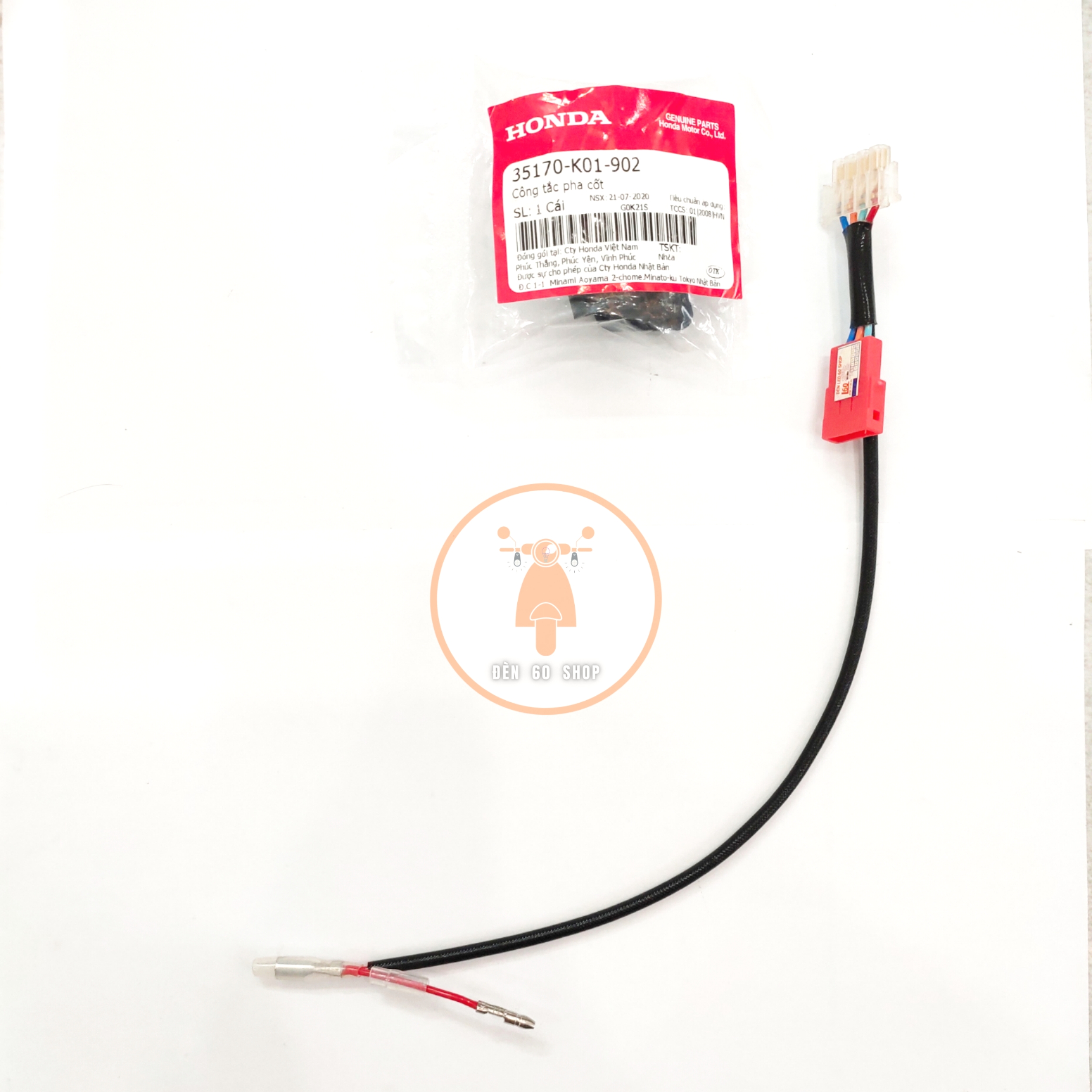 Công Tắc Passing SH Cho Các Đời Dòng Xe Honda | Dùng Để Passing Đèn Zin