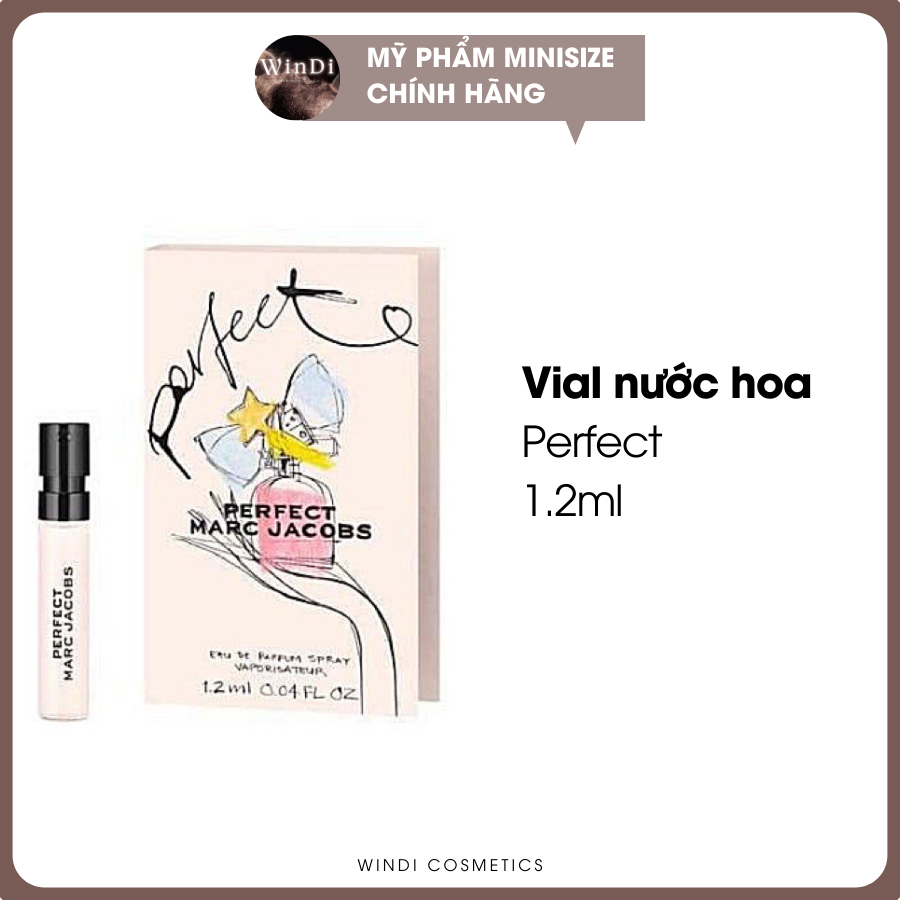 Vial nước hoa 𝐌𝐚𝐫𝐜 𝐉𝐚𝐜𝐨𝐛𝐬 𝐦𝐮̀𝐢 𝐏𝐞𝐫𝐟𝐞𝐜𝐭 𝟏.𝟐𝐦𝐥