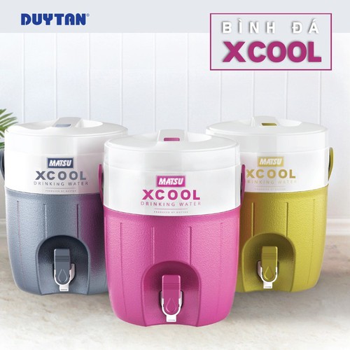 Bình Đá Xcool 7 Lít Duy Tân 23.5 x 22 x 29 cm No.08129 GIAO MÀU NGẪU NHIÊN