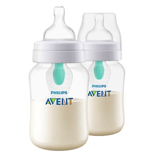 02 Bình sữa Philips AVENT Classic 125-260ml có van giảm đầy hơi