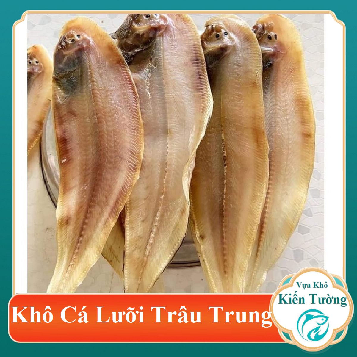 KHÔ CÁ LƯỠI TRÂU LOẠI TRUNG TO BỰ ĐẶC SẢN CÀ MAU 500GR- Vựa Khô Kiến Tường