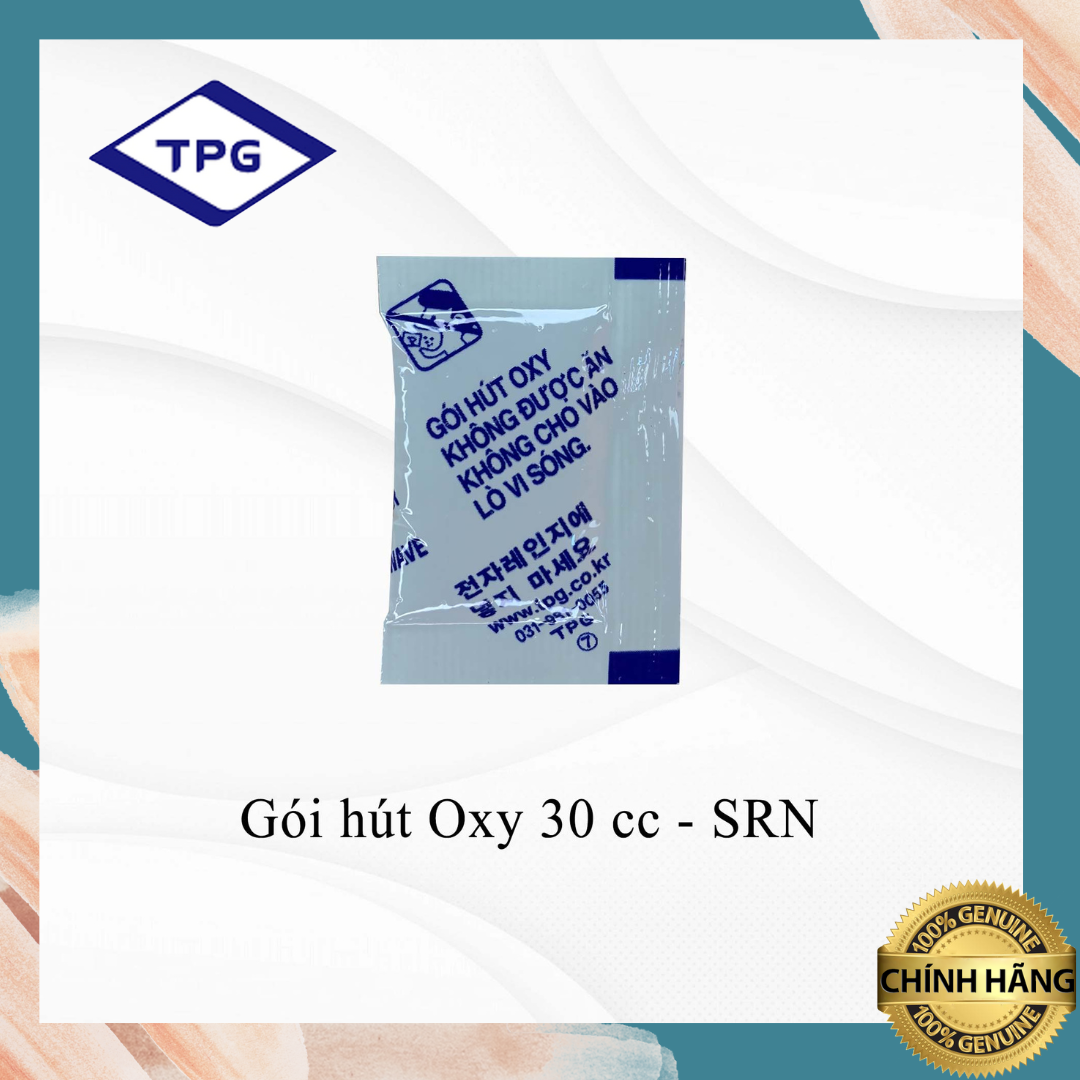 Gói hút oxy 30cc , gói hút ẩm hàn quốc, dùng cho bảo quản thực phẩm khô, thực phẩm đóng gói
