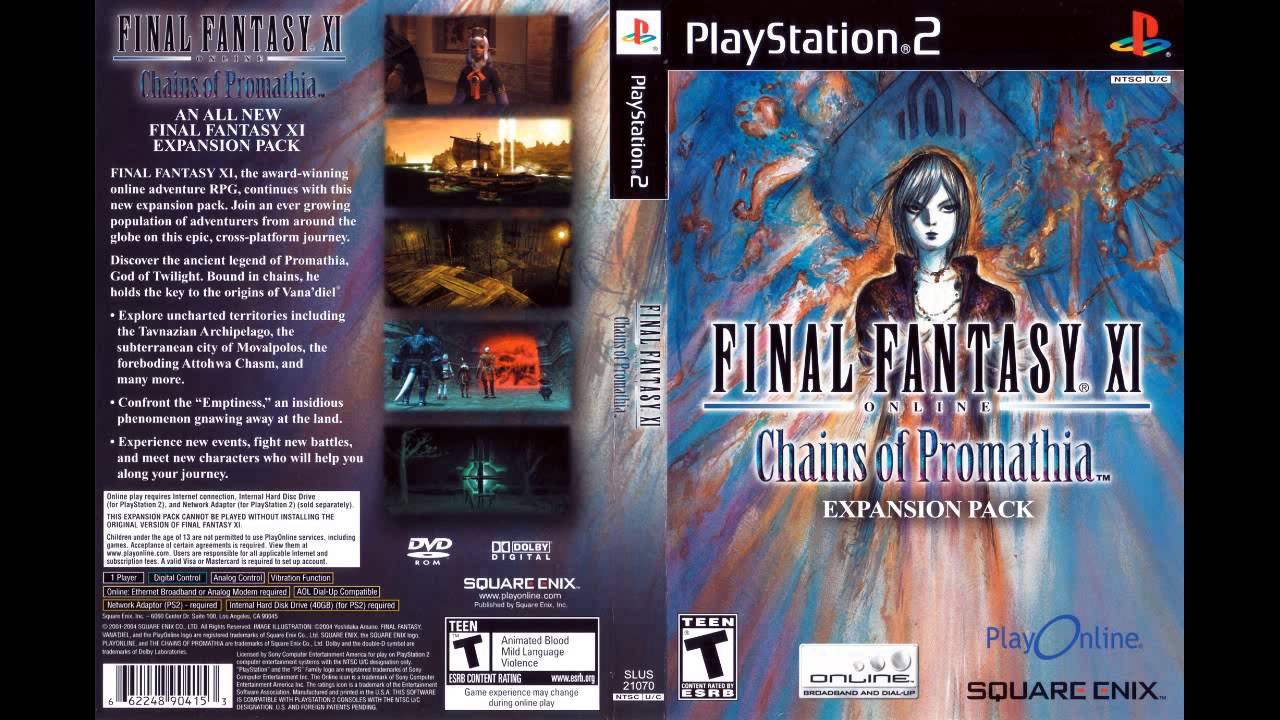 Game final fantasy 11 ps2