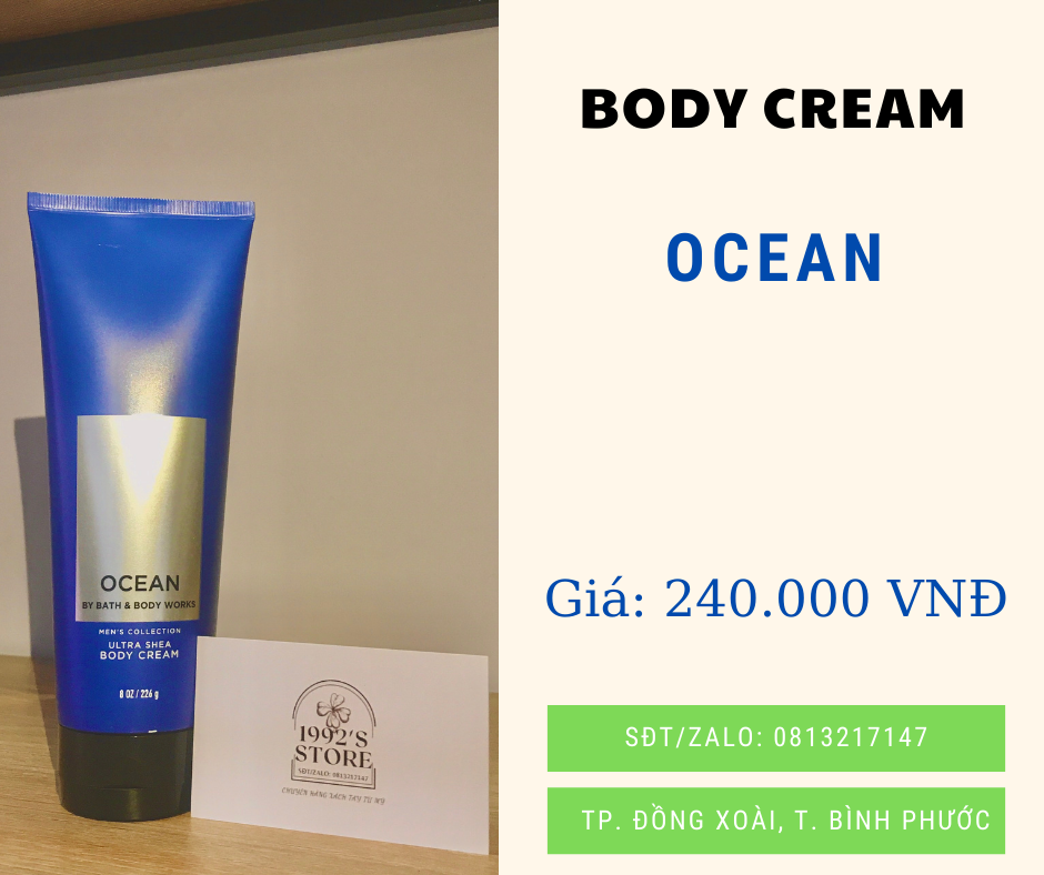 [BBW] Body Cream Kem Dưỡng Toàn Thân Dành Cho Nam 226g