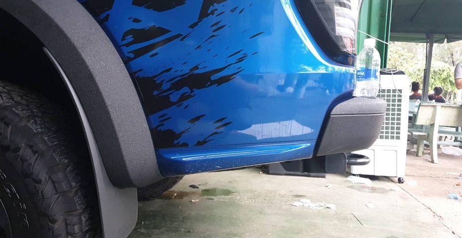 Tem dán sườn Tires Raptor [Xanh]