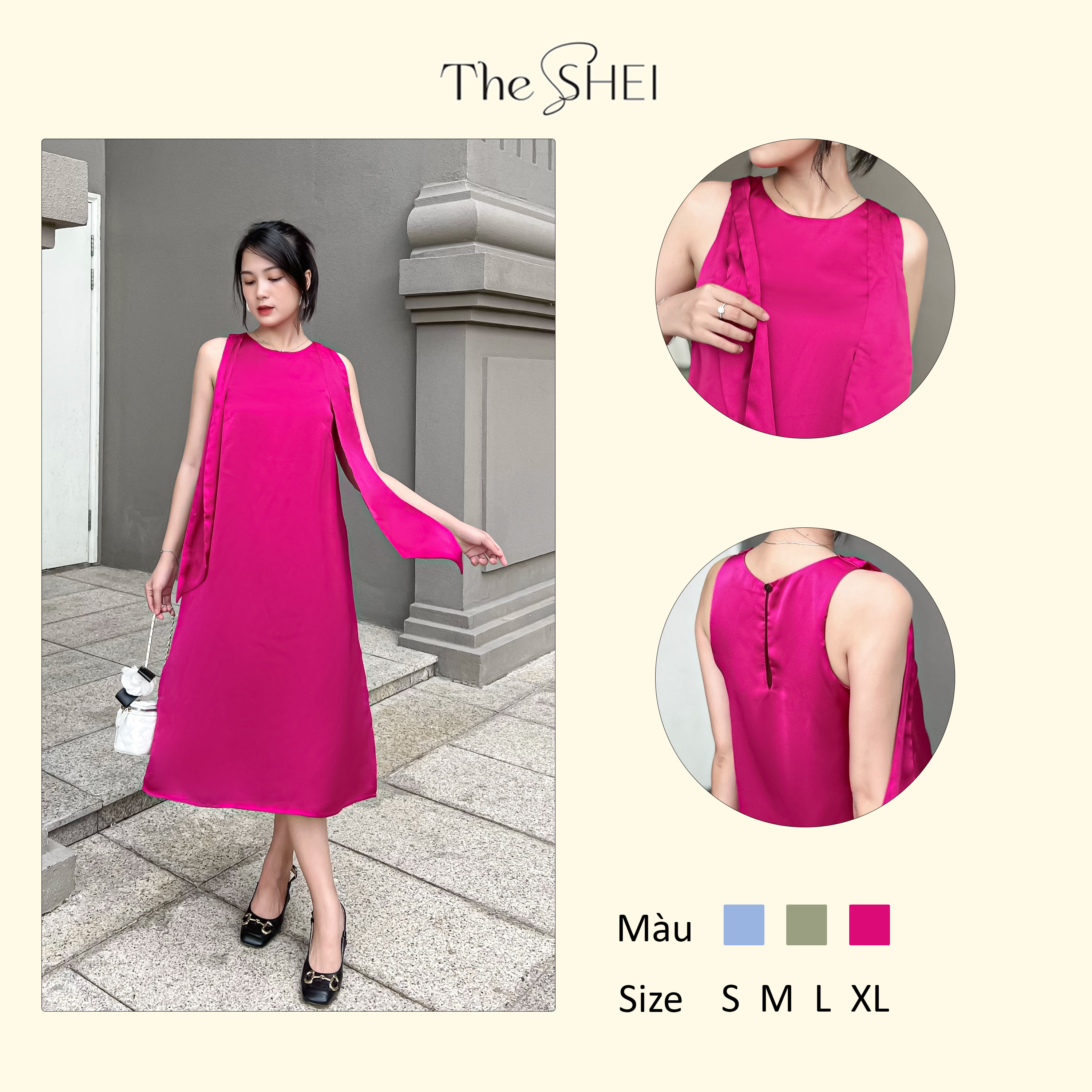 Váy thời trang hồng cánh sen đuôi cá mặc bầu 45 đến 60kg  Shopee Việt Nam