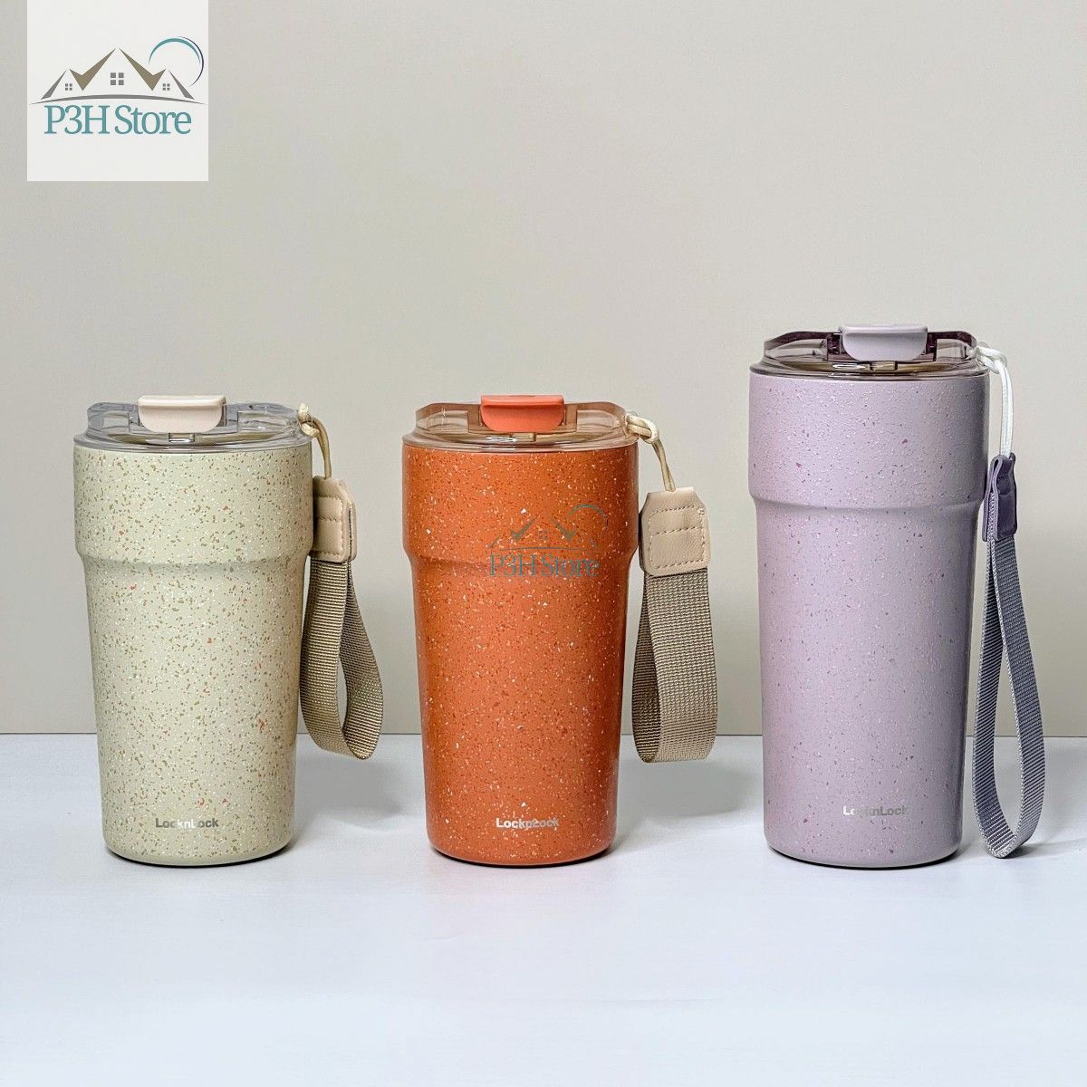 Ly giữ nhiệt phủ sứ LocknLock 500ml/650ml Metro Cafe Tumbler LHC4357 LHC4359 P3H Store