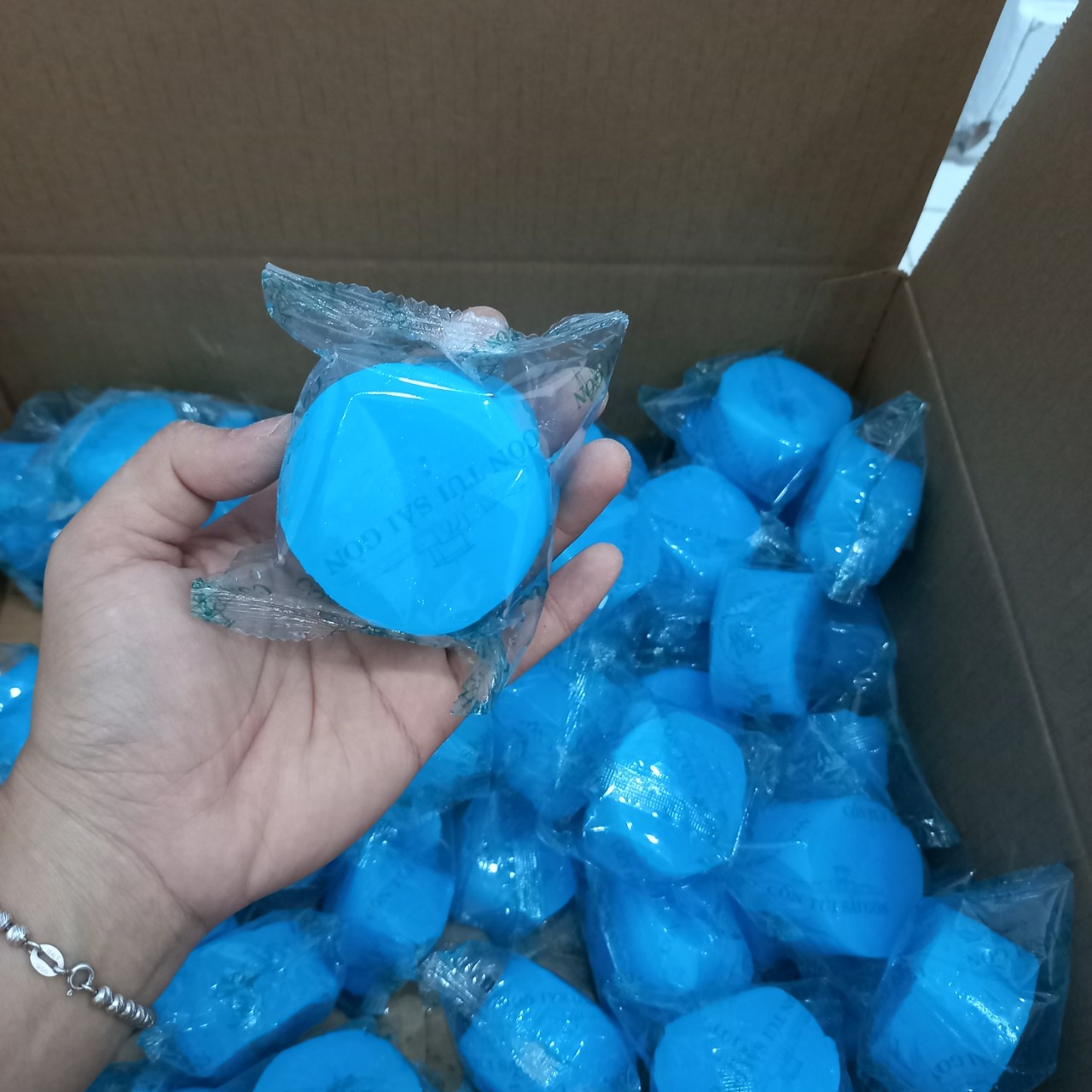 Cồn thạch thùng 120 viên, 55gr/viên - cồn thạch túi sài gòn 55gr - tiện lợi an toàn