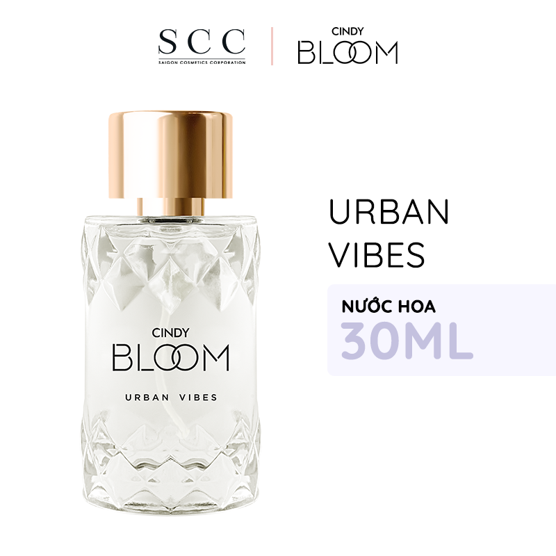 Nước hoa nữ Cindy Bloom Urban Vibes tự tin cuốn hút 30ml