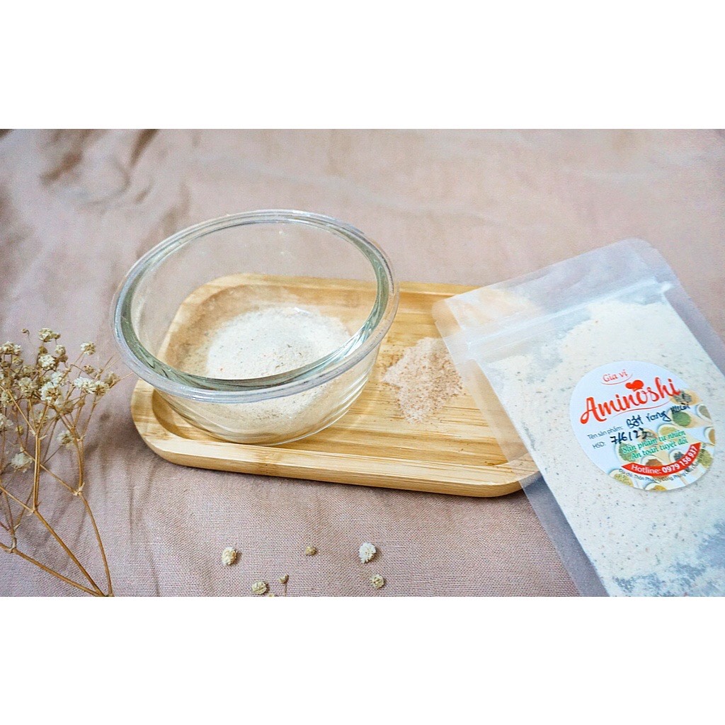 Bột rang muối chuẩn ngon nhà làm túi 50g