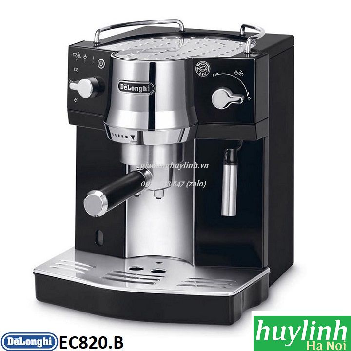 Máy pha cà phê delonghi ec820.b - chính hãng
