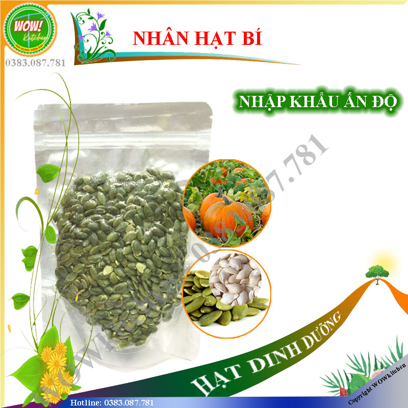 Nhân hạt bí - nhập khẩu ấn độ