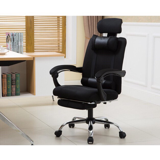 Ghế văn phòng, làm việc, tựa lưng, gác chân cao cấp