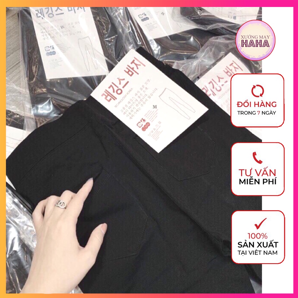 Quần legging, Quần legging nữ xuất hàn siêu co giãn BIGSIZE