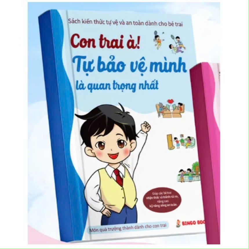 Sách - Con Trai À: Tự Bảo Vệ bản Thân Mình Là Quan Trọng Nhất
