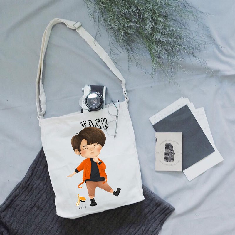Túi Tote Jack - Túi Đeo Chéo Jack In Hình Theo Yêu Cầu