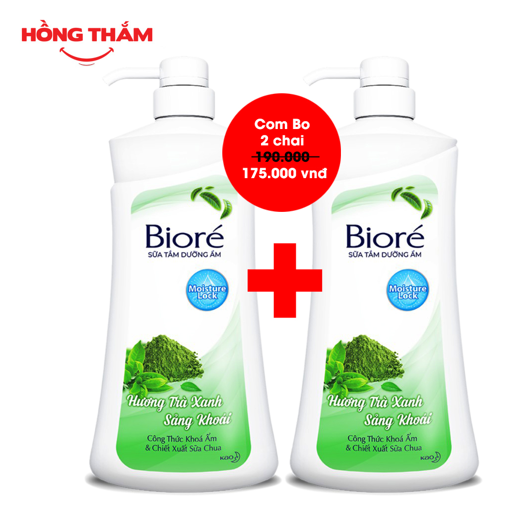 Sữa tắm biore dưỡng da trà xanh 530g - st142
