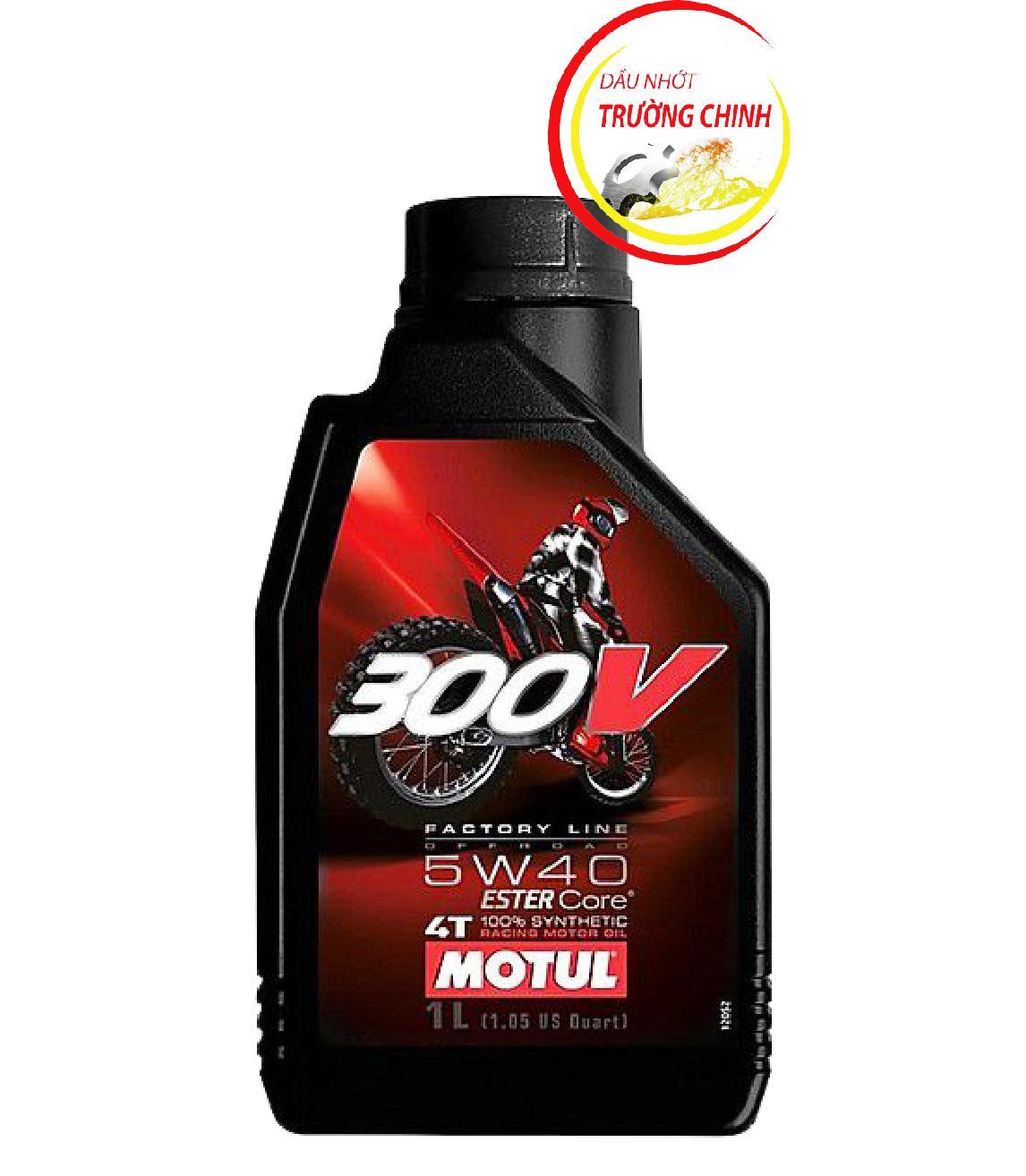 NHỚT MOTUL 300V FACTORY LINE 5W40