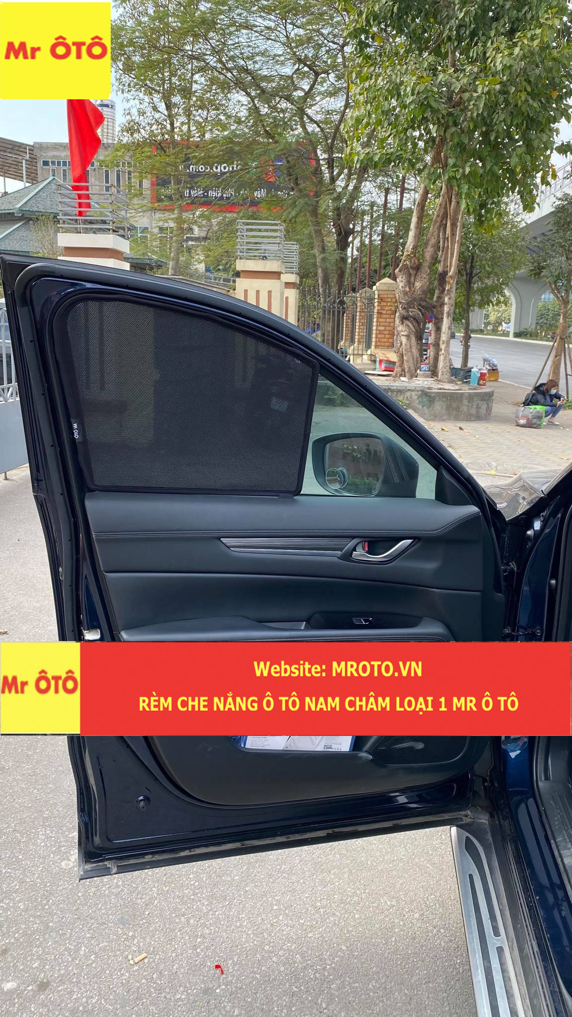 [ GIÁ XƯỞNG] RÈM CHE NẮNG NAM CHÂM CHO XE MAZDA CX5 2018-2021 . BẢO HÀNH 2 NĂM TOÀN QUỐC