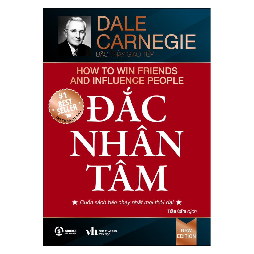 Sách - Đắc Nhân Tâm (Dale Carnegie) - Tái Bản Mới Nhất 2023 - Sbooks