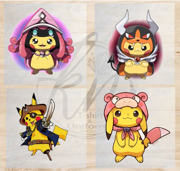 Sticker Hình dán vào quần áo, Miếng ủi quần áo rách, hình dán áo ủi nhiệt, Miếng dán ủi nhiệt lên quần áo, sticker ép áo khổ a6 không bay màu