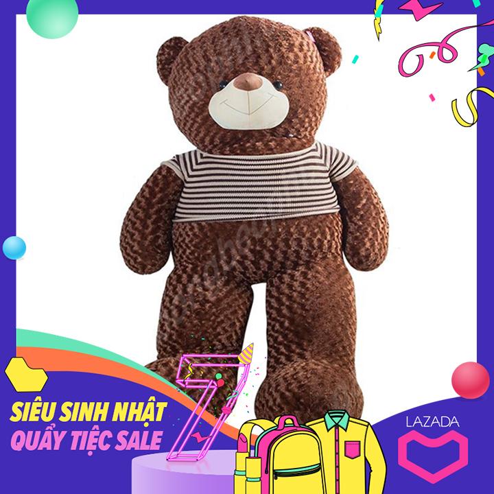 Gấu bông teddy áo len cao cấp, khổ vải 2M, Shop Gấu Bông Béo Phì, món quà ý nghĩa chuyên dành cho việc tỏ tình, nhân dịp sinh nhật, quà tặng đồ chơi bằng bông an toàn cho bé
