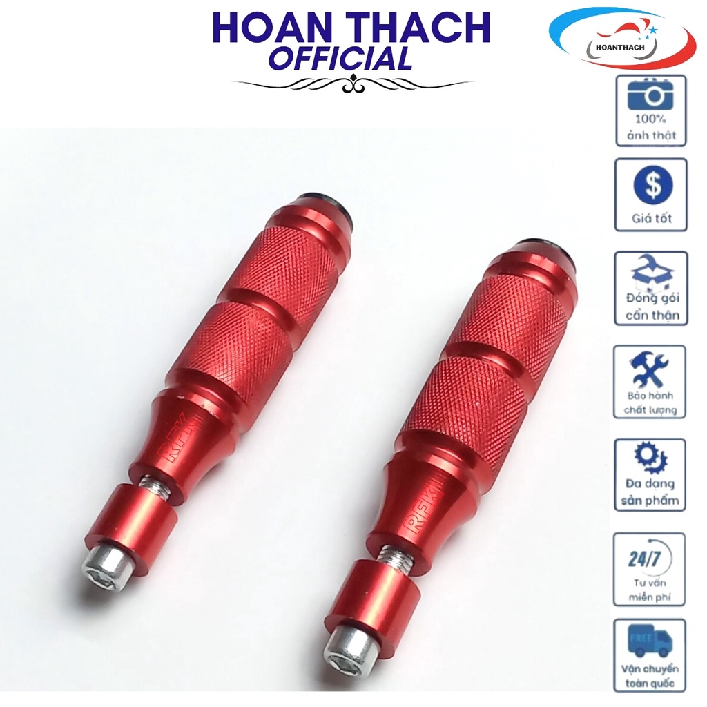 Combo gù chống đổ trước và sau nhôm cnc gắn xe máy