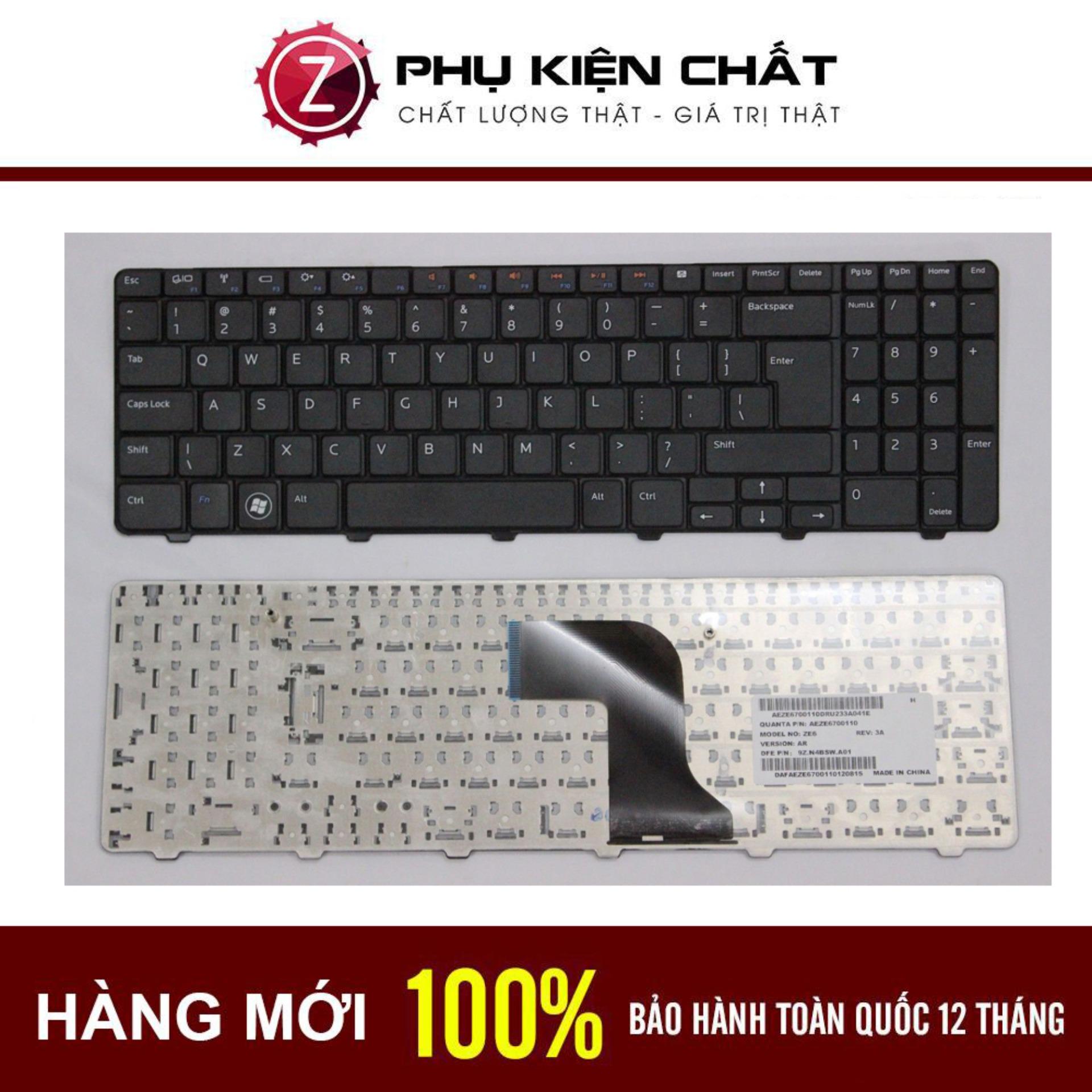 Bàn phím cho laptop dell insprion 15 15r 5010 n5010 m5010 mới 100% bảo hành toàn quốc 12 tháng !
